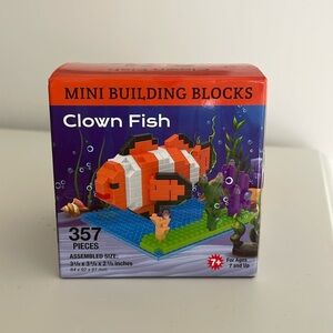 NEW 🧱 Clown fish building blocks set